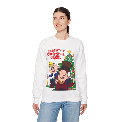 Mr. Magoo's Christmas Carol Crewneck Sweatshirt - UPA 1960s TV Holiday Special