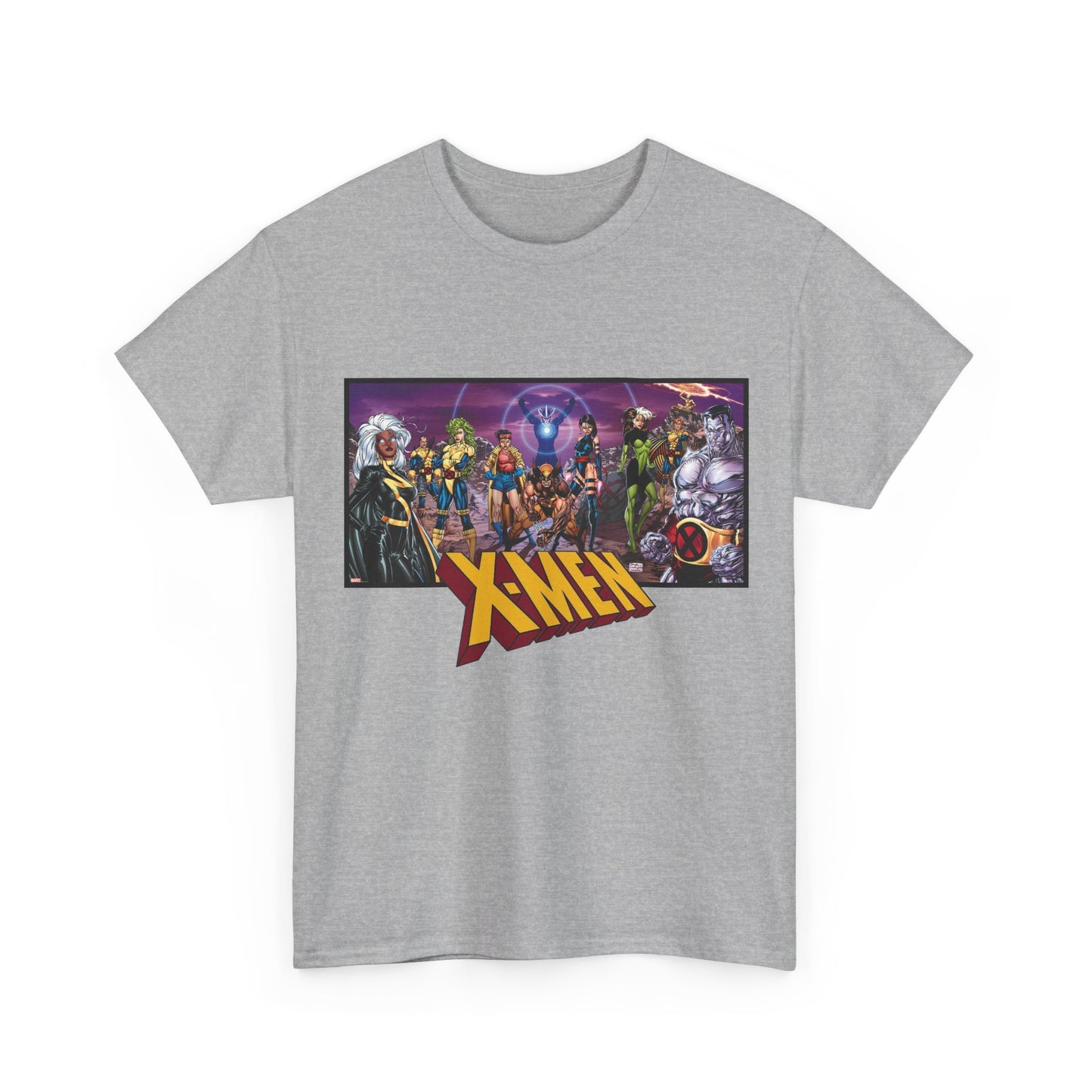 X-Men T-Shirt - Jim Lee Art - Wolverine, Storm, Colossus, Psylocke, Rogue, Forge - Marvel Comics