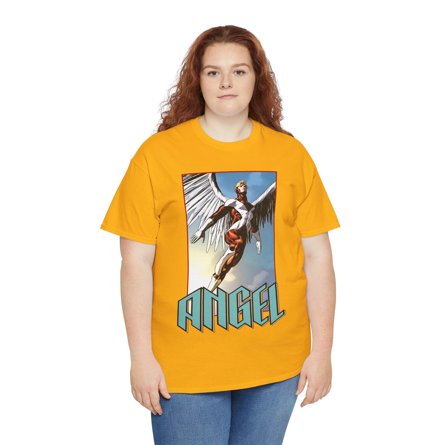 Angel T-Shirt - Mike Deodato Art - Marvel Comics X-Men Member