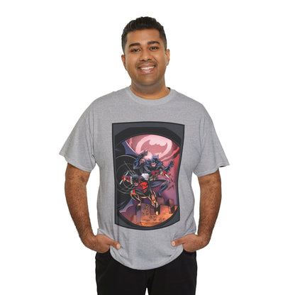 Batman & Daredevil T-Shirt - Scott McDaniel Art - DC Comics & Marvel Comics