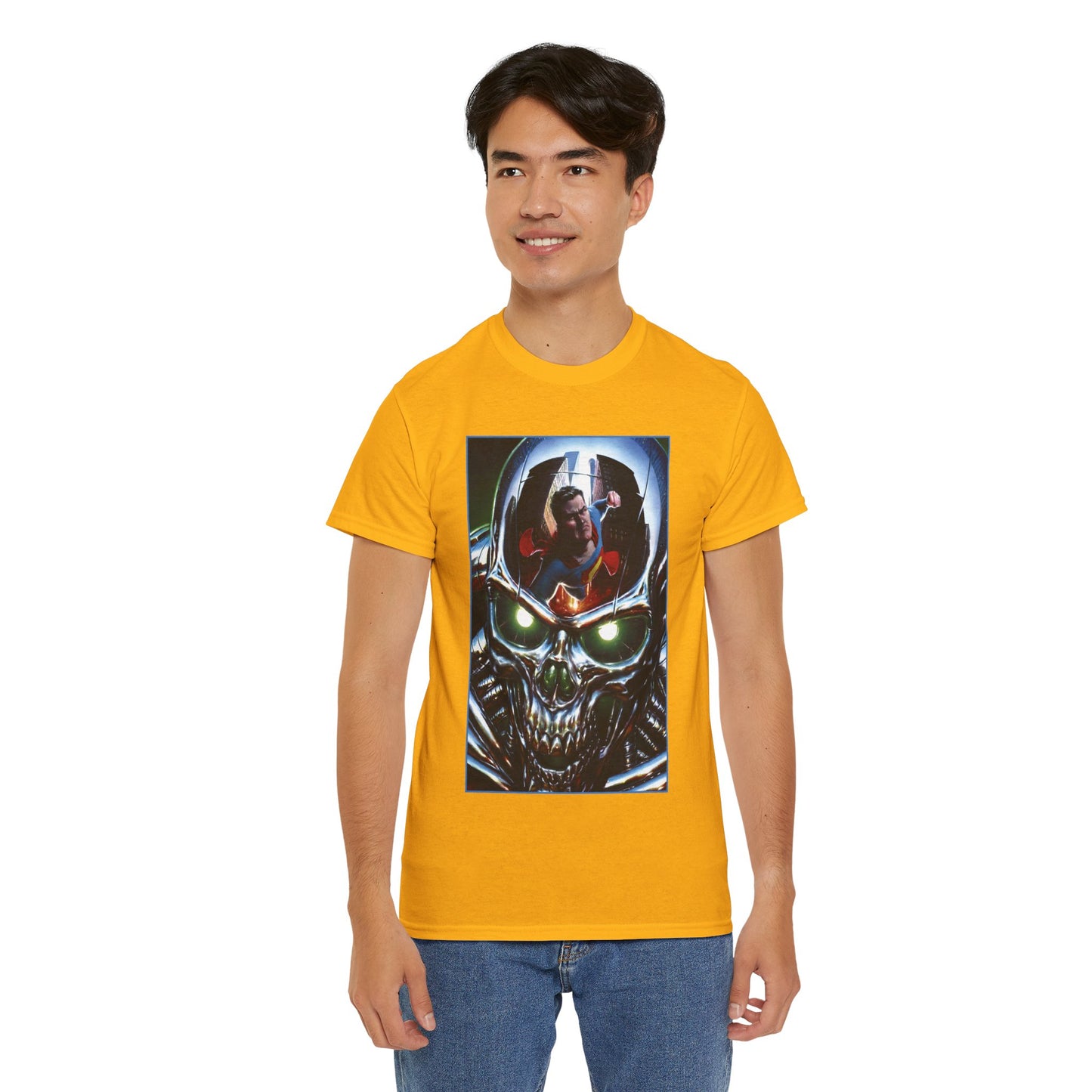 Superman T-Shirt - Steve Beach Art - Vs Metallo - Action Comics #1051 Cover - DC Comics