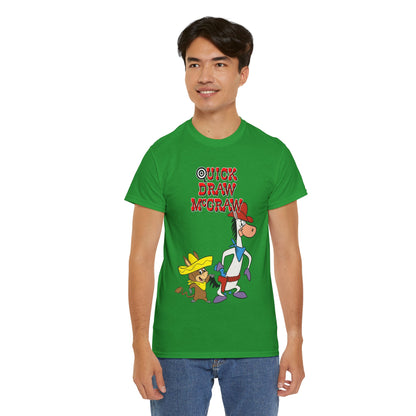 Quick Draw McGraw T-Shirt - Baba Looey - Hanna-Barbera Cartoon - Popular 1960s TV Animation