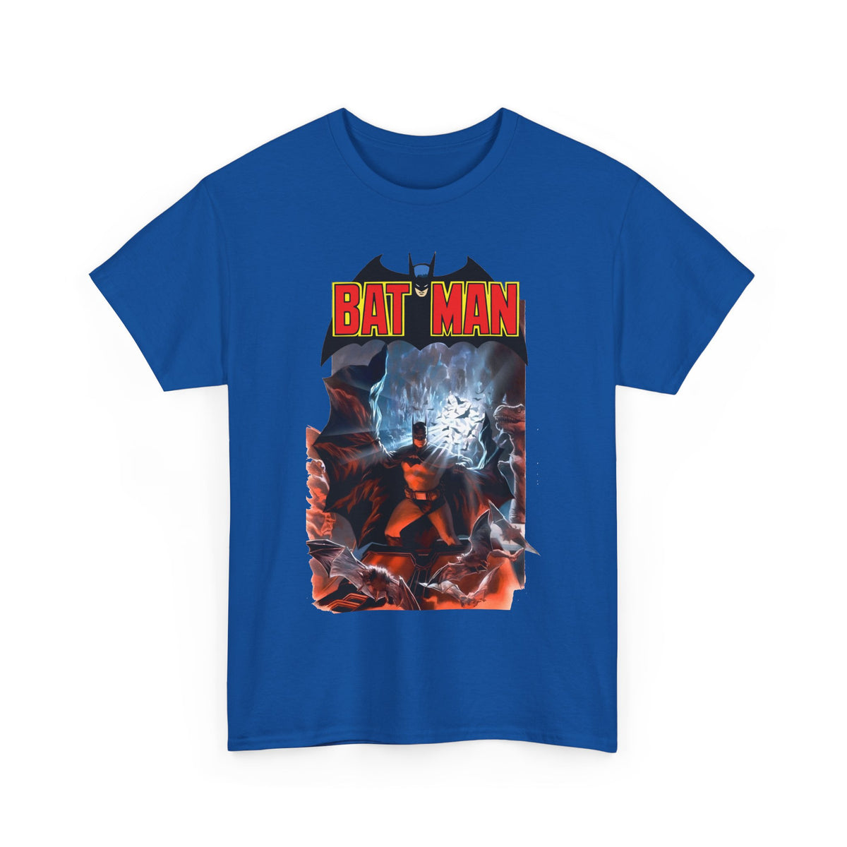 Batman T-Shirt - Alex Ross Art - Dark Knight Detective - Gotham Protector - DC Comics