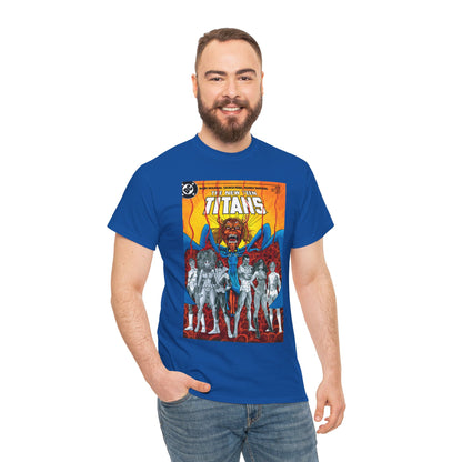 New Teen Titans #4 T-Shirt - George Perez Art - Trigon the Terrible - DC Comics