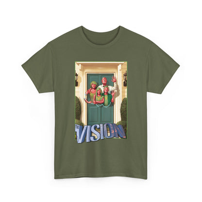 Vision T-Shirt - Mike Del Mundo Art - Avengers Member - The Visions Family - Tom King Story - Future MCU Series - Marvel Comics