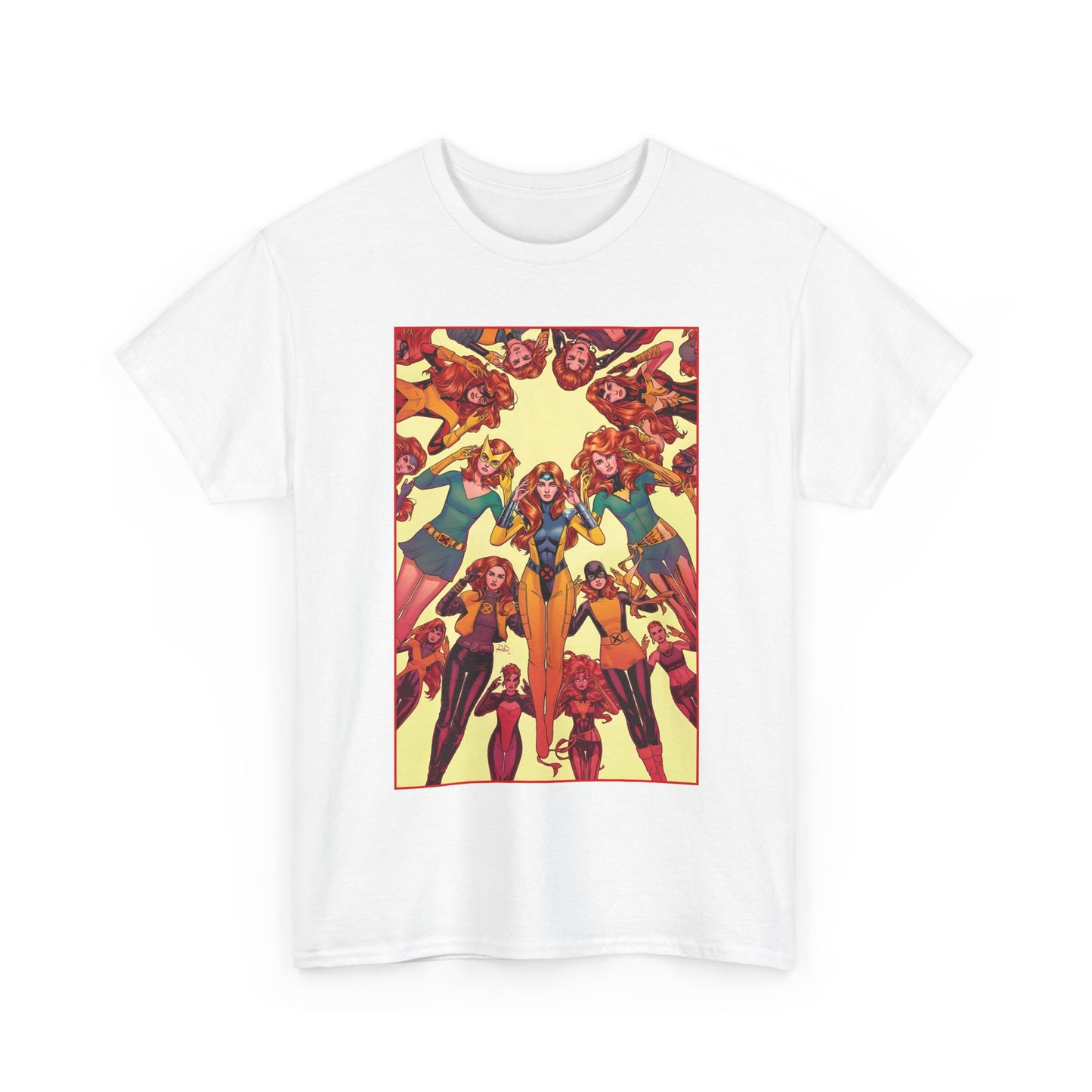 Jean Grey T-Shirt - Russell Dauterman Art - Marvel Girl, Dark Phoenix - X-Men Variant Cover - Marvel Comics