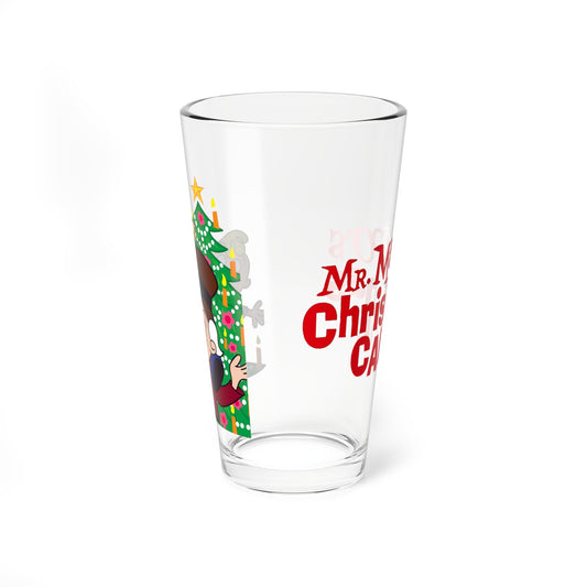 Mr. Magoo's A Christmas Carol Pint Glass, 16oz - Festive Holiday Barware