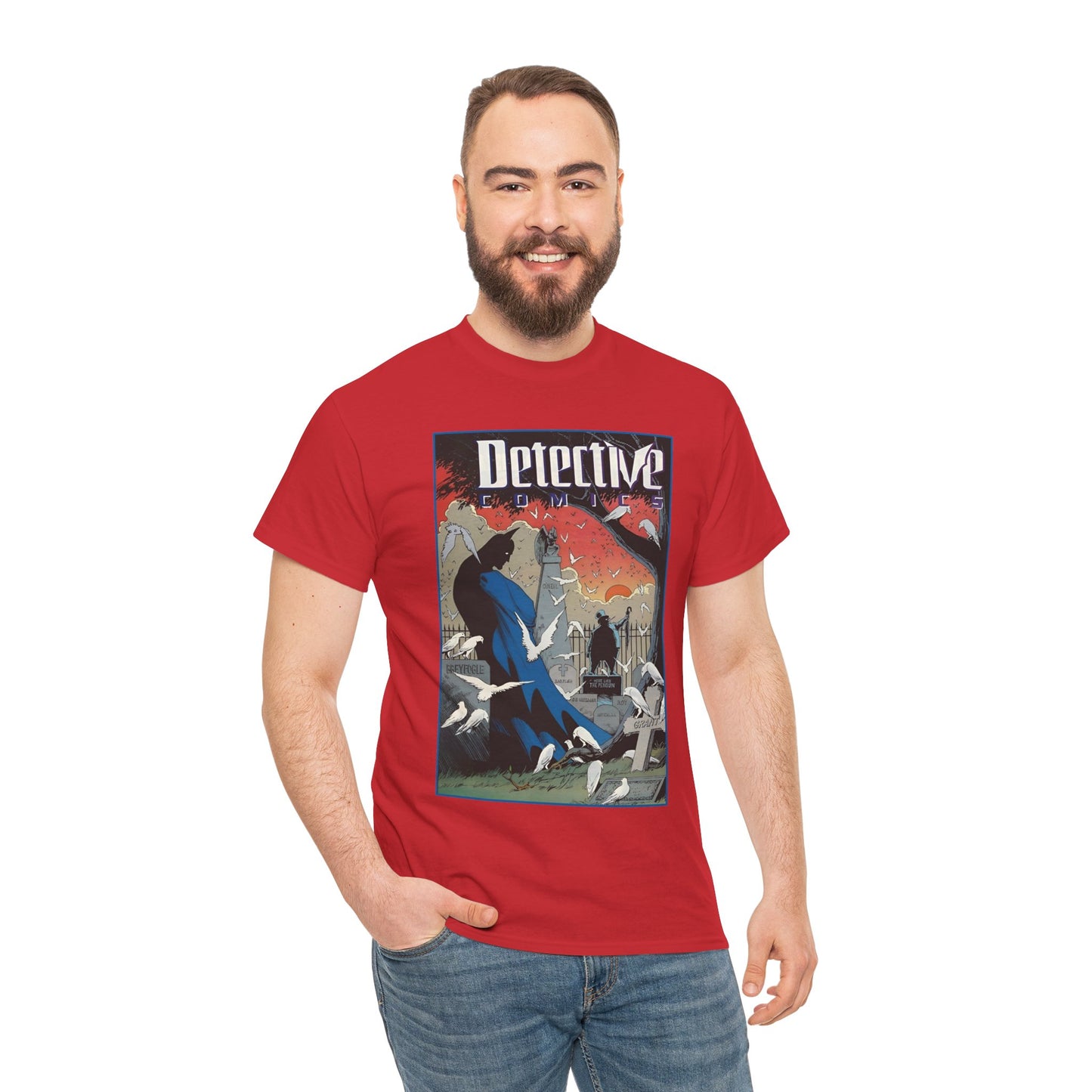 Detective Comics T-Shirt - Norm Breyfogle Art - Batman, Penguin - DC Comics