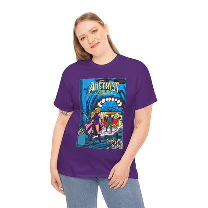 Amethyst, Princess of Gemworld T-Shirt - George Perez & Ernie Colon Art - The Last Battle Vs Dark Opal - DC Comics
