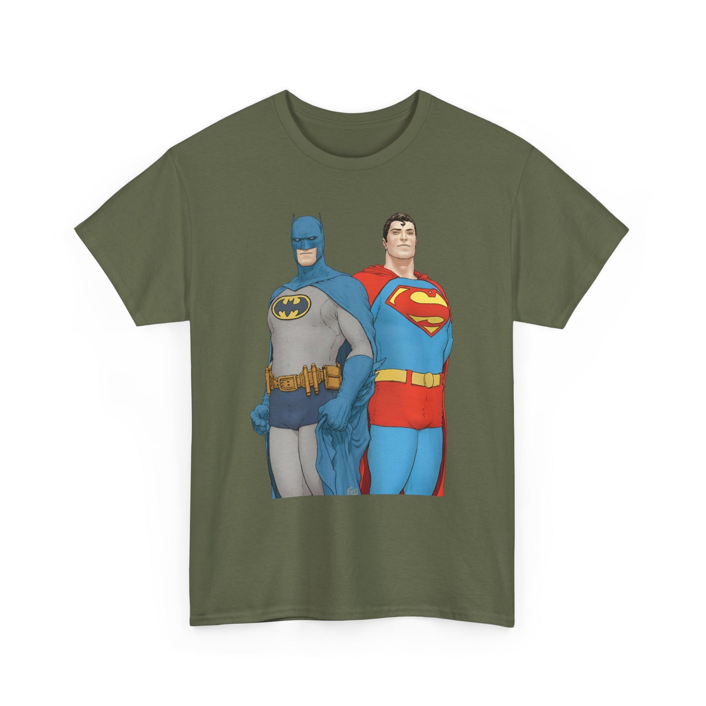 Batman & Superman T-Shirt - Frank Quitely Art - World's Finest Variant Cover Art - DC Comics