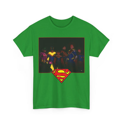 Superboys T-Shirt - Taurin Clarke Art - Superboy Prime, Connor Kent, Clark Kent, Jon Kent - DC Comics
