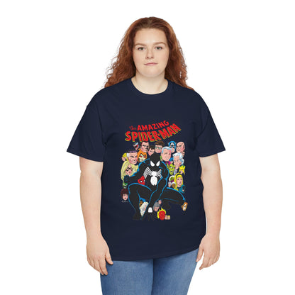 Amazing Spider-Man T-Shirt - Green Goblin, Kingpin, Hobgoblin, Electro, Black Cat, Mysterio, Doctor Octopus, Gwen Stacy - Marvel Comics
