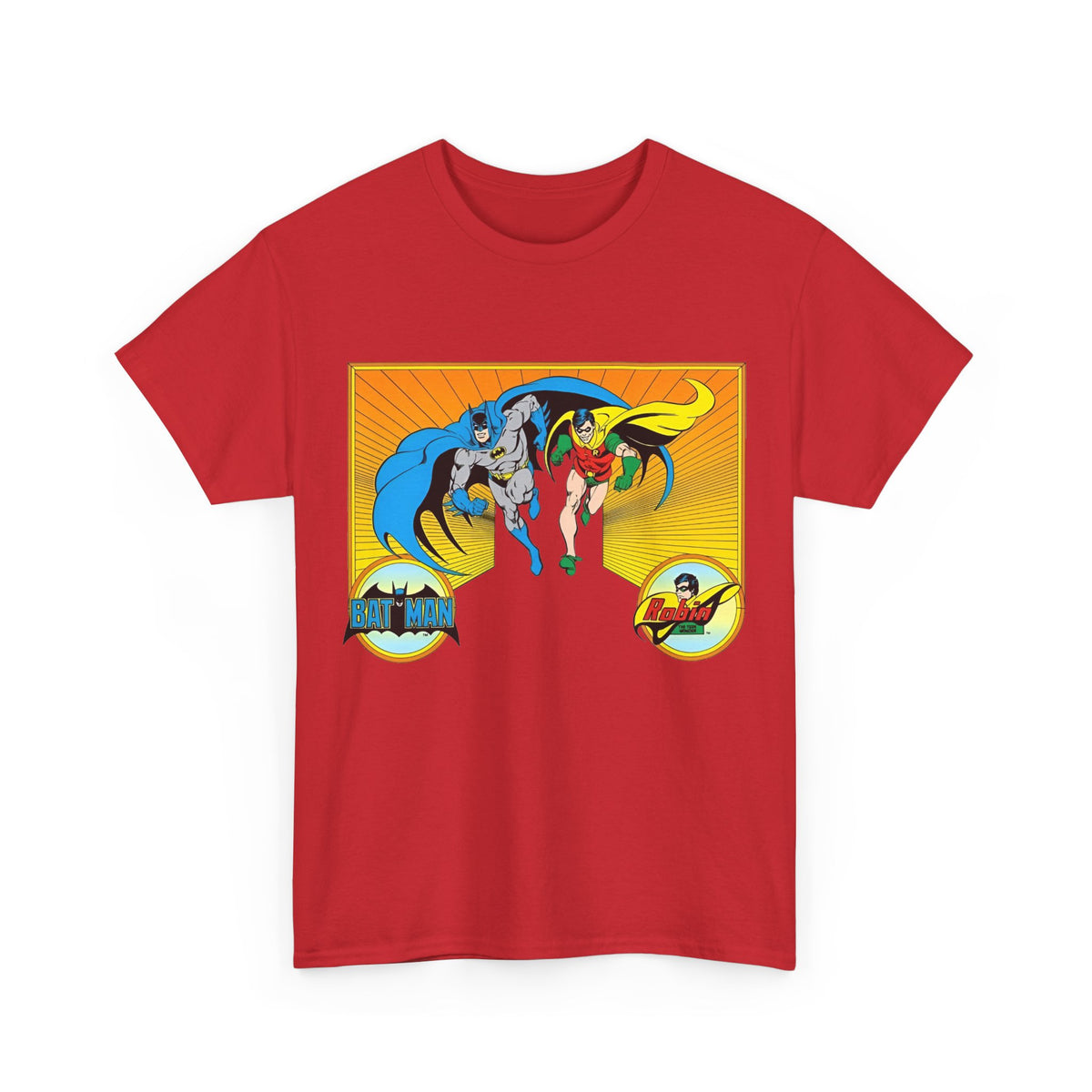 Batman & Robin T-Shirt - José Luis García-López Style Guide Art - Bronze Age Dynamic Duo - DC Comics