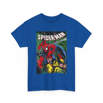 Spider-Man & Wolverine T-Shirt - Todd McFarlane Art - Marvel Comics