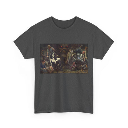 Vertigo Poster T-Shirt - Lee Bermejo Art - Swamp Thing, Sandman, Death, Spider Jerusalem, Shade - DC Comics