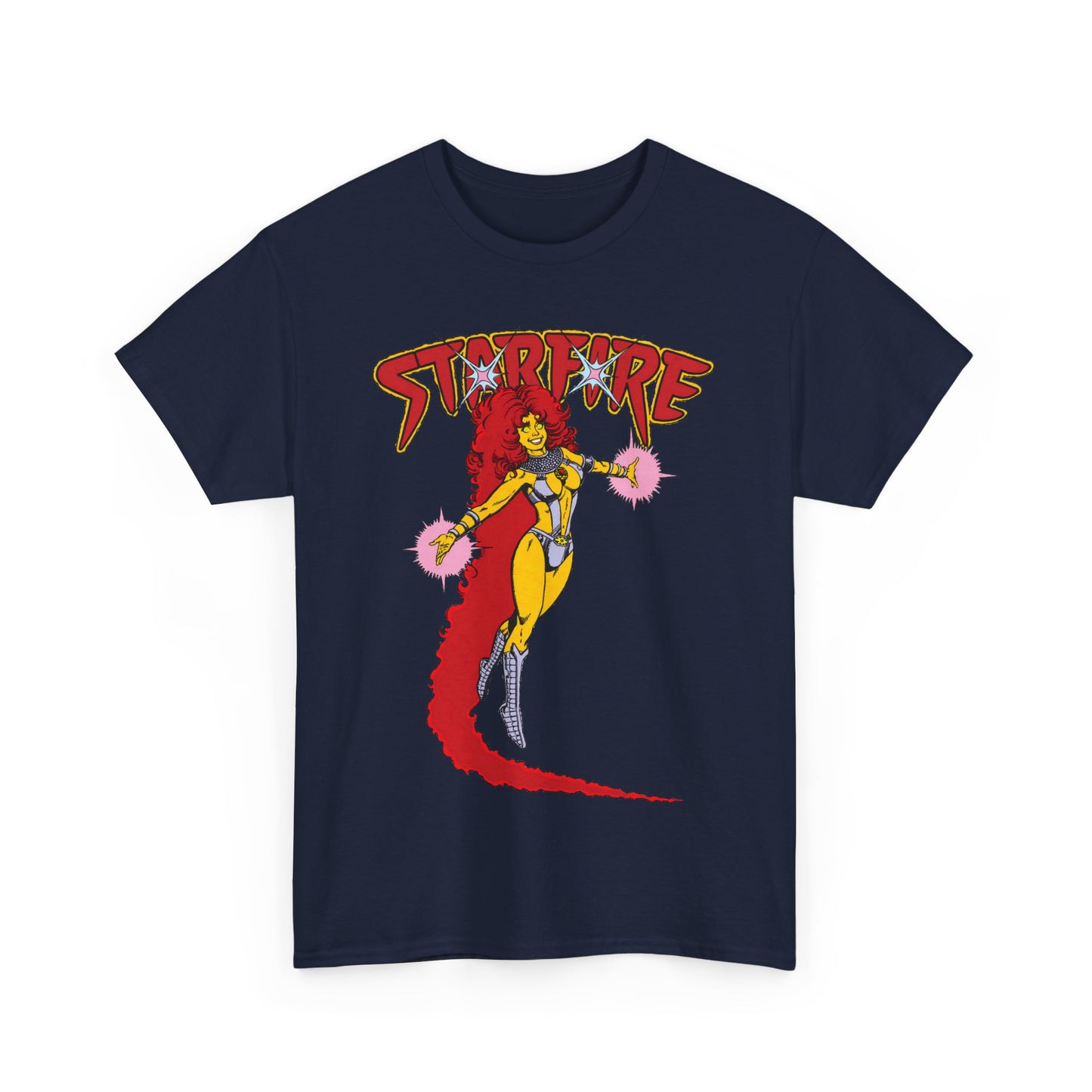Starfire T-Shirt - George Perez Art - Popular New Teen Titans Character - DC Comics - Tamaran Princess