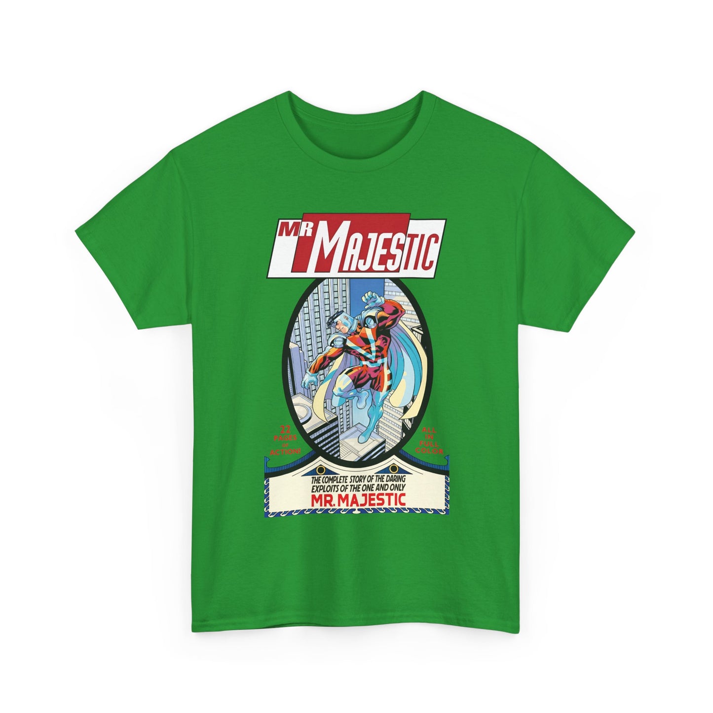 Mr. Majestic T-Shirt - Ed McGuiness Art - DC/Wildstorm Comics