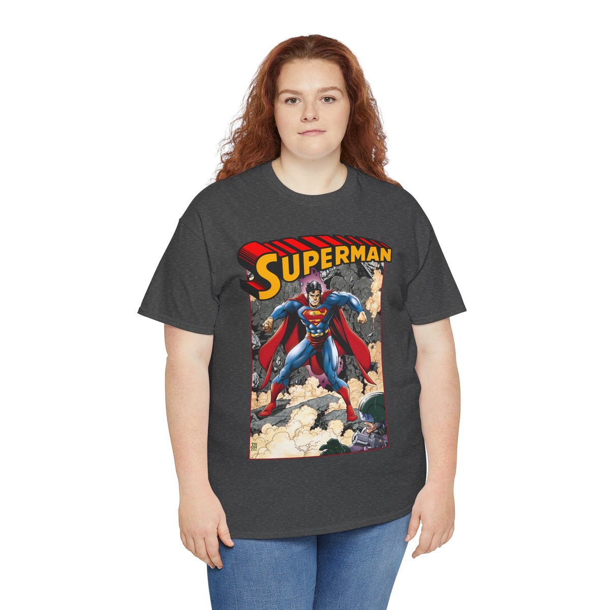 Superman T-Shirt - Tom Grummett Art - DC Comics