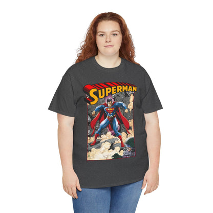 Superman T-Shirt - Tom Grummett Art - DC Comics