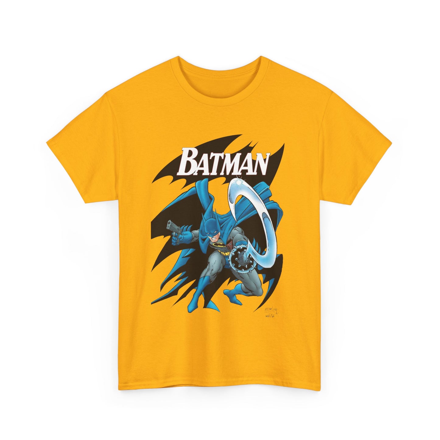 Batman T-Shirt - Todd McFarlane Art - Gotham, Bruce Wayne, Year Two - DC Comics