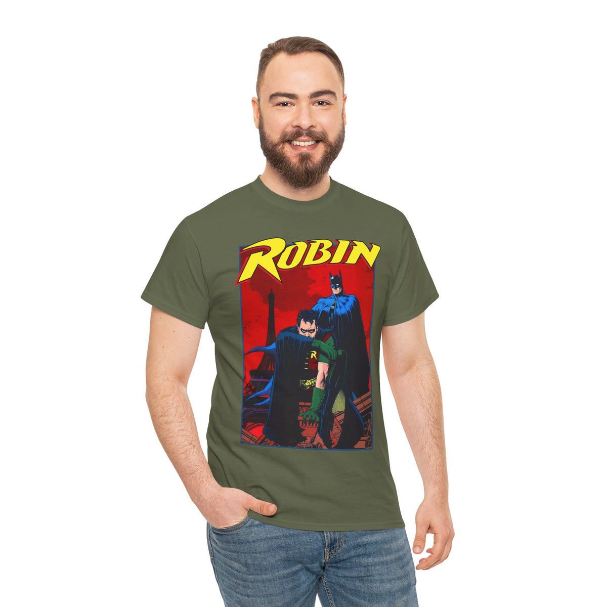 Robin T-Shirt - Brian Bolland Art - DC Comics