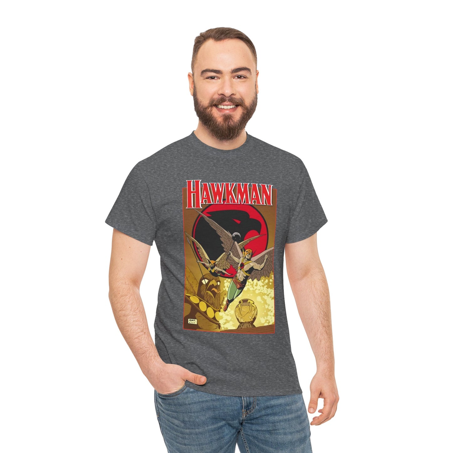 Hawkman T-Shirt - Carter Hall/Katar Hol - Thanagar - Justice League/Justice Society Member - DC Comics