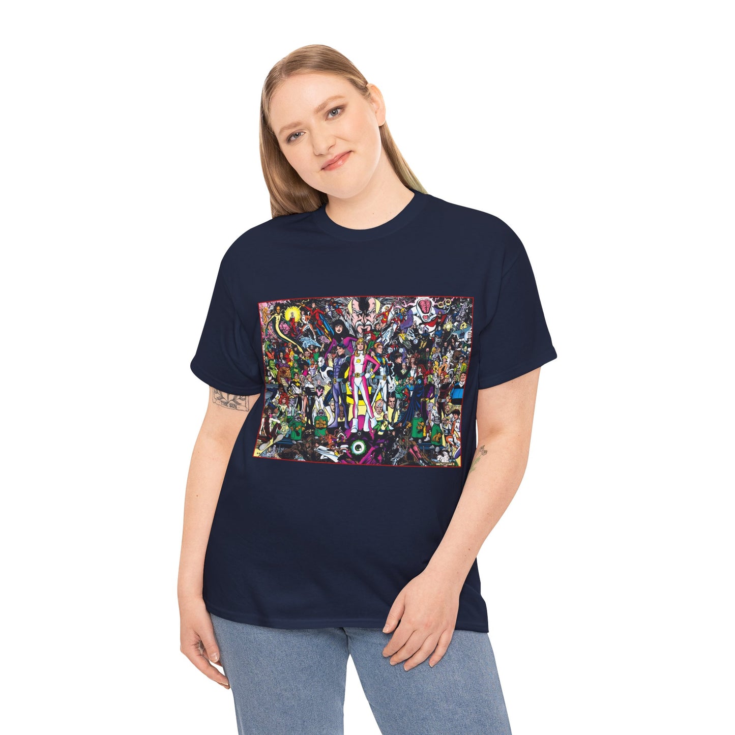 Legion of Super-Heroes T-Shirt - Phil Jimenez Art - Basically, Every Legionnaire Until This Point - DC Comics