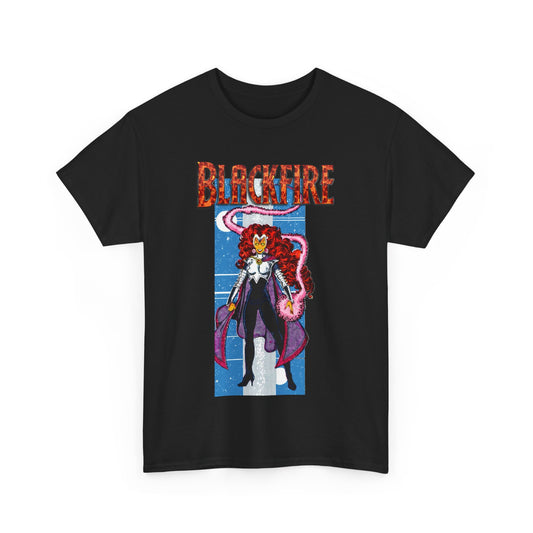 Blackfire T-Shirt - George Perez Art - New Teen Titans Enemy, Starfire's Evil Sister - From Tamaran - DC Comics