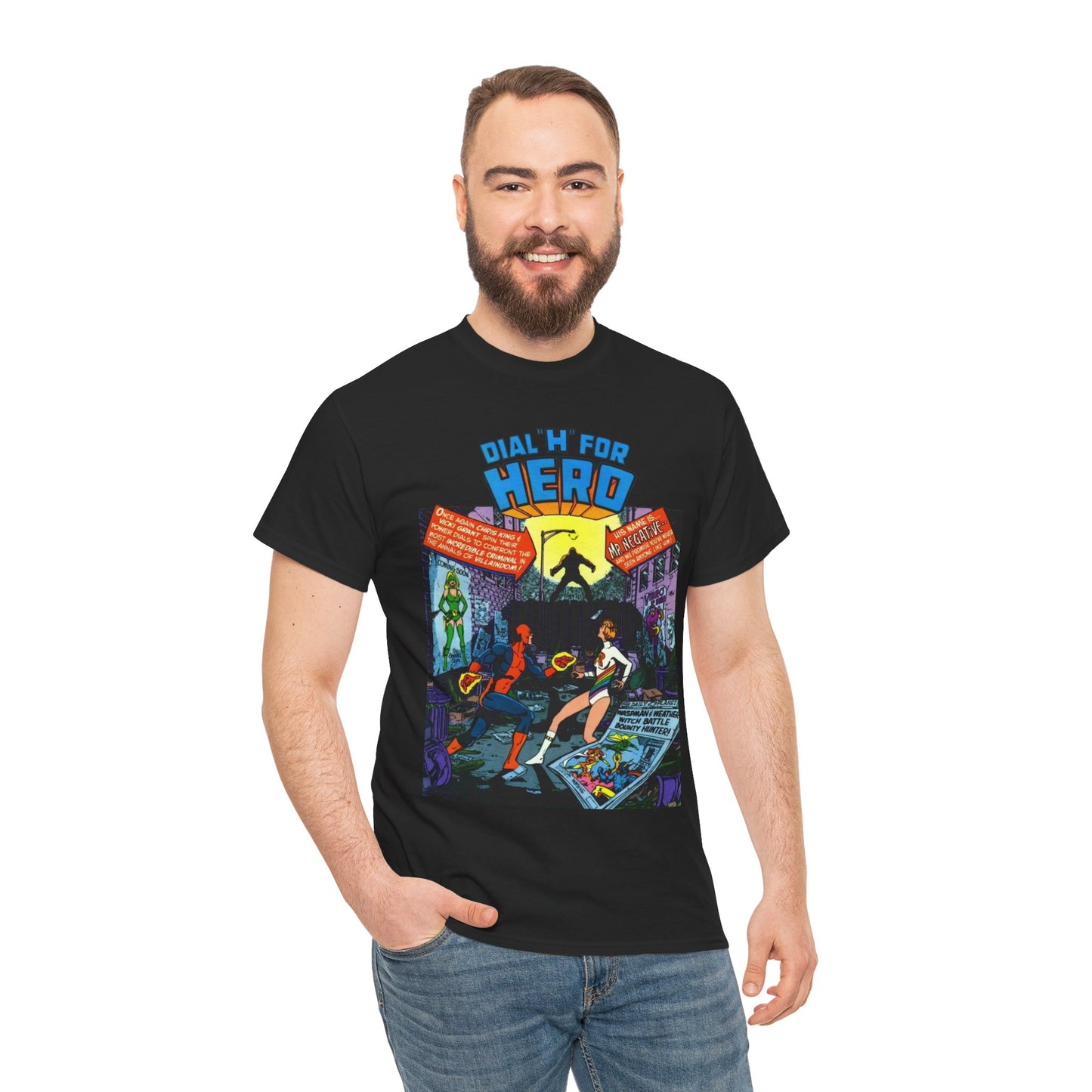 Dial "H" For Hero T-Shirt - George Perez Art - Adventure Comics - DC Comics