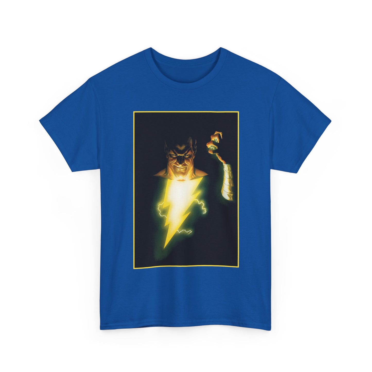Black Adam T-Shirt - Alex Ross Art - JSA Cover Art - Shazam Family Foe - DC Comics