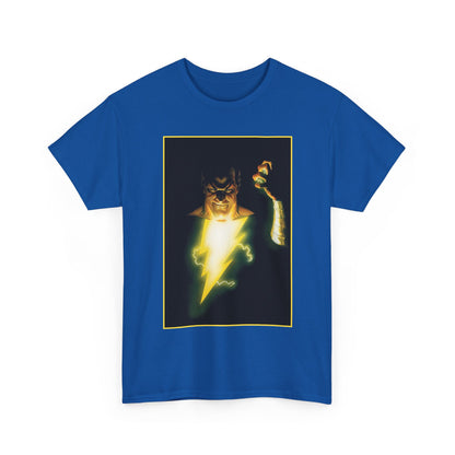 Black Adam T-Shirt - Alex Ross Art - JSA Cover Art - Shazam Family Foe - DC Comics