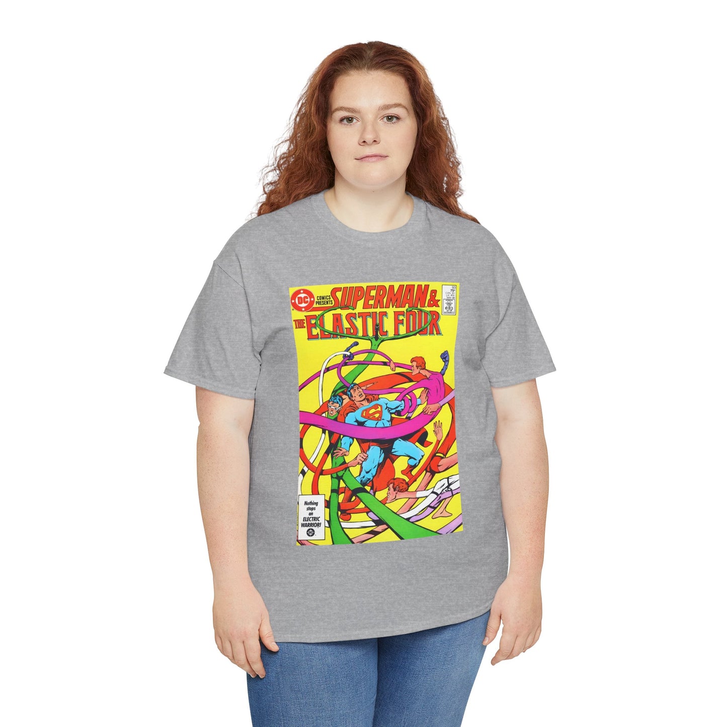 DC Comics Presents #93 T-Shirt - Superman, Plastic Man, Elongated Man, Jimmy Olsen - DC Comics