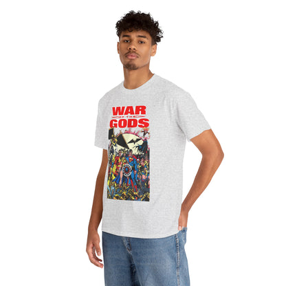 War of the Gods T-Shirt - George Perez Art - Wonder Woman Story - Superman, Captain Marvel, Hawkman, Firestorm, Dr Fate, Troia, Lobo, Batman - DC Comics