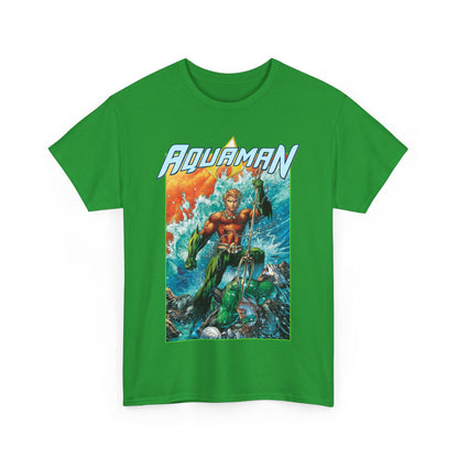 Aquaman T-Shirt - Jim Lee Art - DC New 52 - Arthur Curry, King of Atlantis - DC Comics