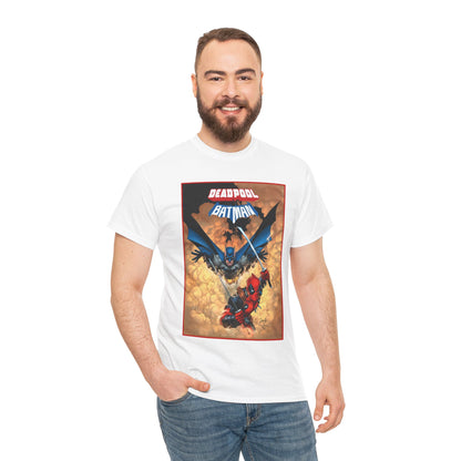 Deadpool & Batman T-Shirt - Greg Capullo Art - DC & Marvel Comics - Crossover - Slade Wilson, Bruce Wayne - 2025