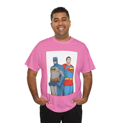 Superman & Batman T-Shirt - Frank Quitely Art - World's Finest Variant Cover Art - DC Comics