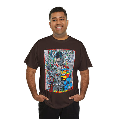 Cyborg Superman T-Shirt - DC Comics - Dan Jurgens Art - Reign of the Supermen - Popular 90s Story