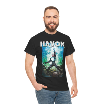 Havok T-Shirt - Greg Land Art - Alex Summers - X-Men, X-Factor Member & Leader - Mutant Hero - Brother to Scott Summers, Cyclops - Marvel Comics