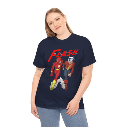 Flash T-Shirt - John Byrne - Barry Allen, Jay Garrick - Golden Age, Silver Age - DC Comics