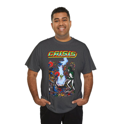 Crisis on Infinite Earths T-Shirt - George Perez Art - #10 Cover - Spectre Vs Anti-Monitor - DC Comics