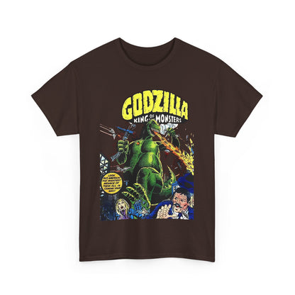 Godzilla T-Shirt - King of the Monsters - 1970s Comic Series - Marvel Comics - Bronze Age Monster Comic