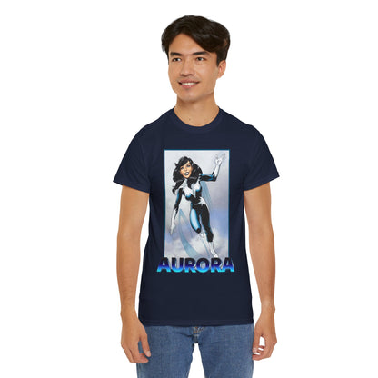 Aurora T-Shirt - John Byrne Art - Alpha Flight Member - Marvel Comics