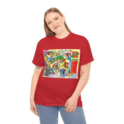 Who's Who in the DC Universe T-Shirt - George Perez Art - Mr. Miracle, Metamorpho - #15 Cover Art - DC Comics