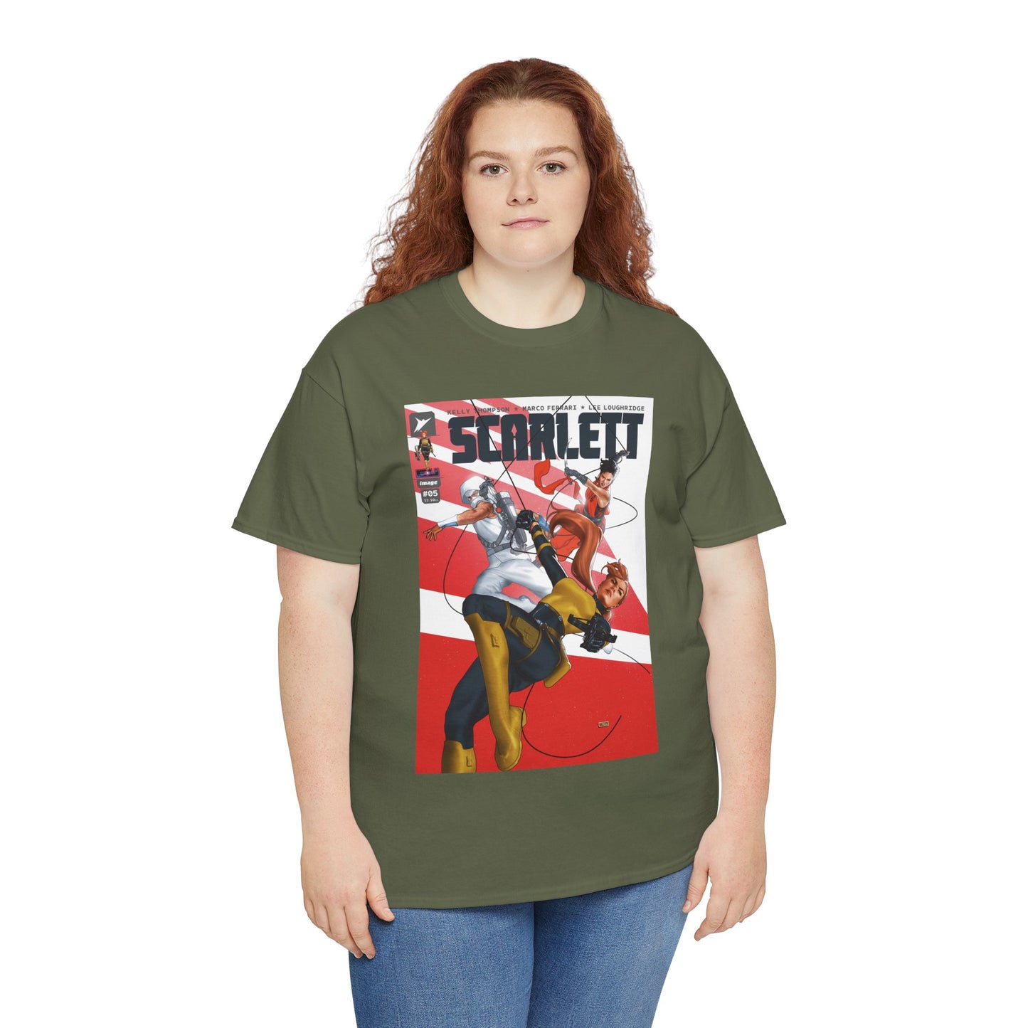 Scarlett #5 T-Shirt - Taurin Clarke Art - G.I. Joe