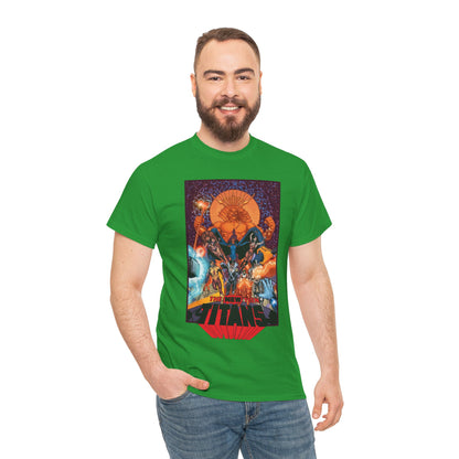 New Teen Titans T-Shirt - George Perez Art - Trigon's Titans - Raven - DC Comics