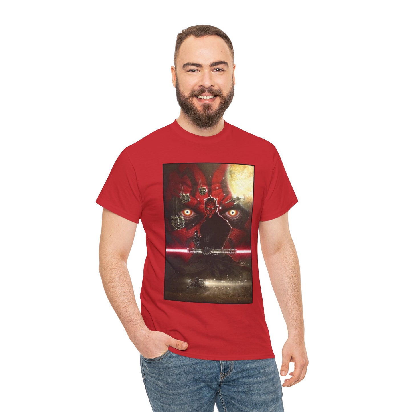 Darth Maul T-Shirt - Kaare Andrews Art - Star Wars Sith - #5 Artwork - Marvel Comics