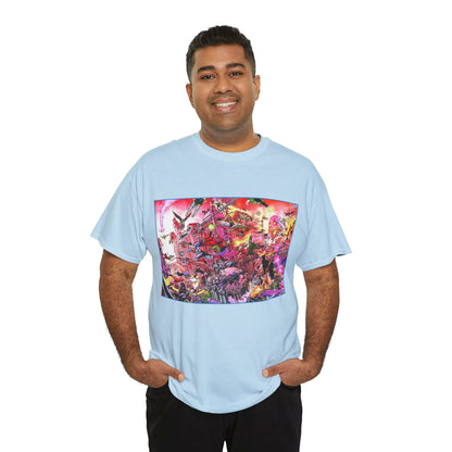 Crisis on Infinite Earths/DC Legends T-Shirt - George Perez Art - DC Comics