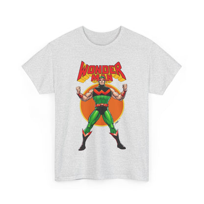 Wonder Man T-Shirt - Classic George Perez Art - Simon Williams, Avengers Member - Popular Marvel Comics Character
