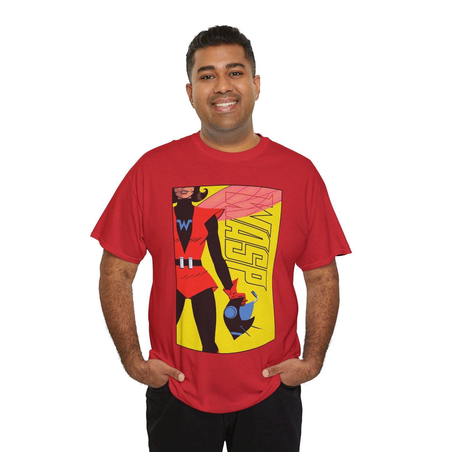 Wasp T-Shirt - Tom Reilly Art - Avengers Founding Member - Marvel Comics