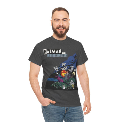 Batman The Long Halloween T-Shirt - Stunning Tim Sale Art - Joker, Catwoman, Two-Face, Poison Ivy, Commissioner Gordon - DC Comics - Classic Story
